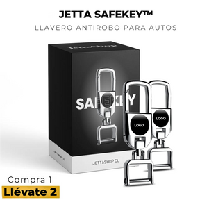 [PAGUE 1, LLEVE 2] Llavero antirrobo para autos - Jetta SafeKey™