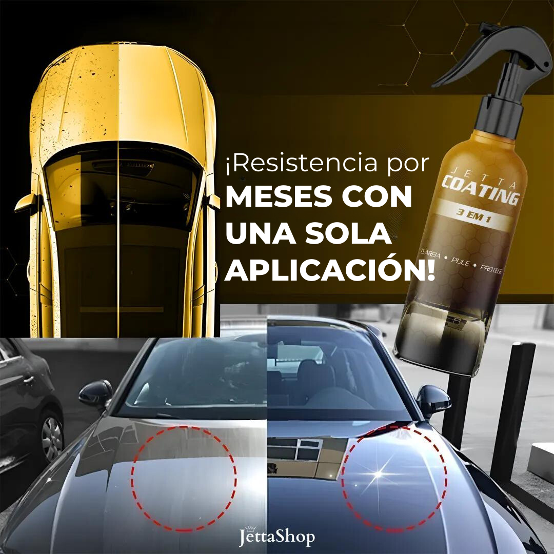 Spray de Renovación Cerámica e Impermeabilizante 3 en 1 - Jetta Coating™ [STOCK LIMITADO]