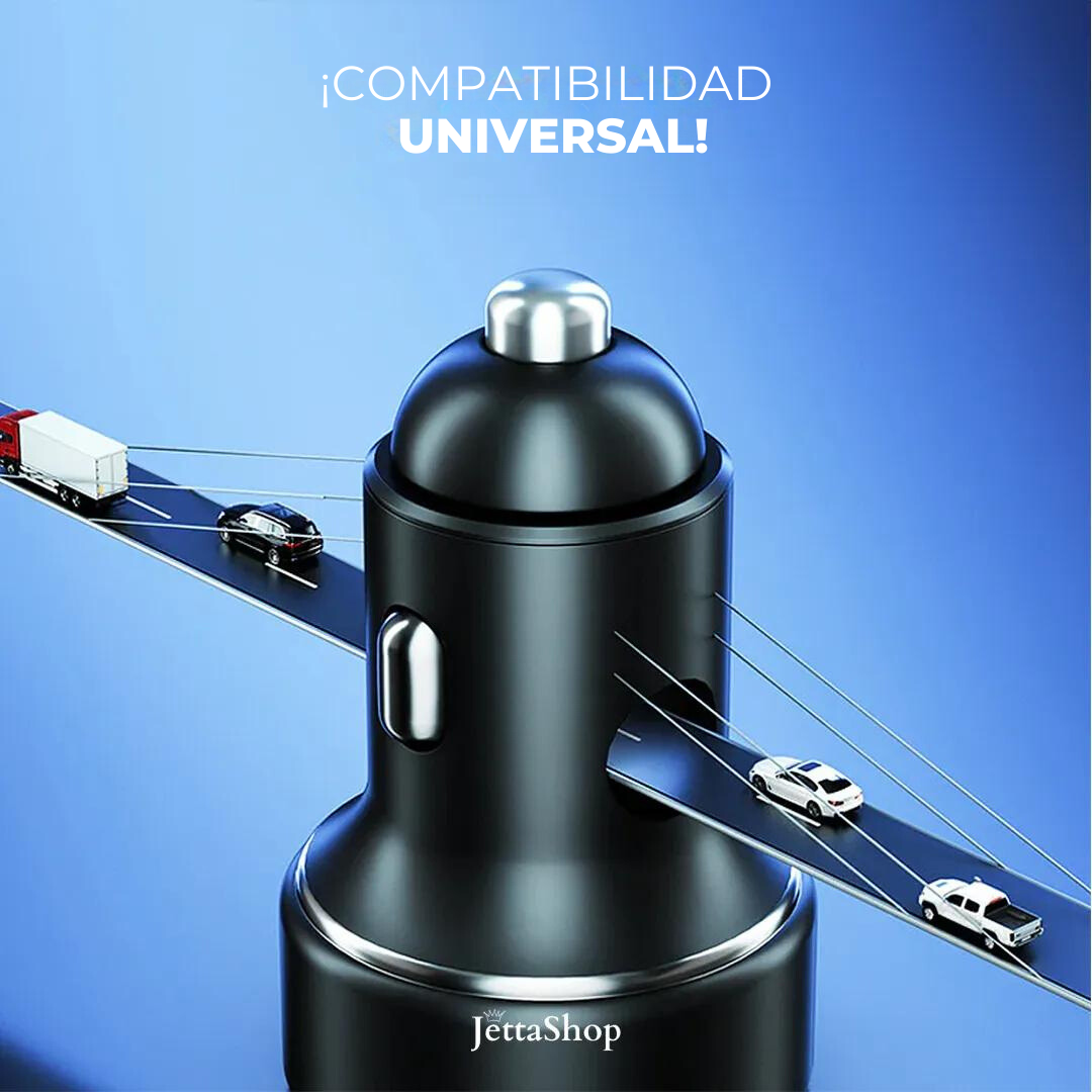 Cargador Turbo de Celular para Autos Personalizado - Jetta ChargeLed™ [¡OFERTA LIMITADA!]