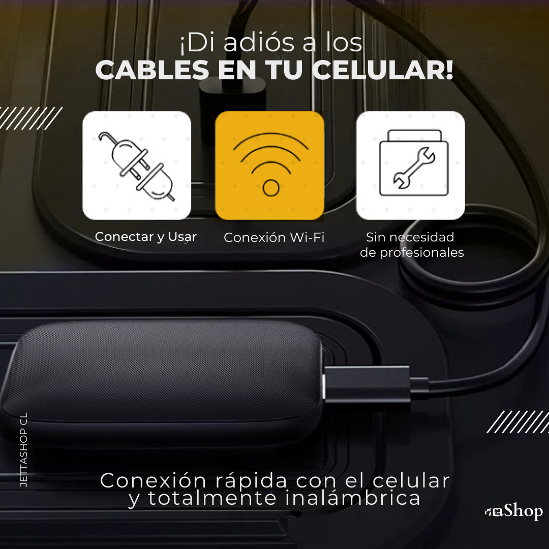 Adaptador Inalámbrico CarPlay/Android Auto para Multimedia - DriveJetta Pro™ (¡OFERTA LIMITADA!)