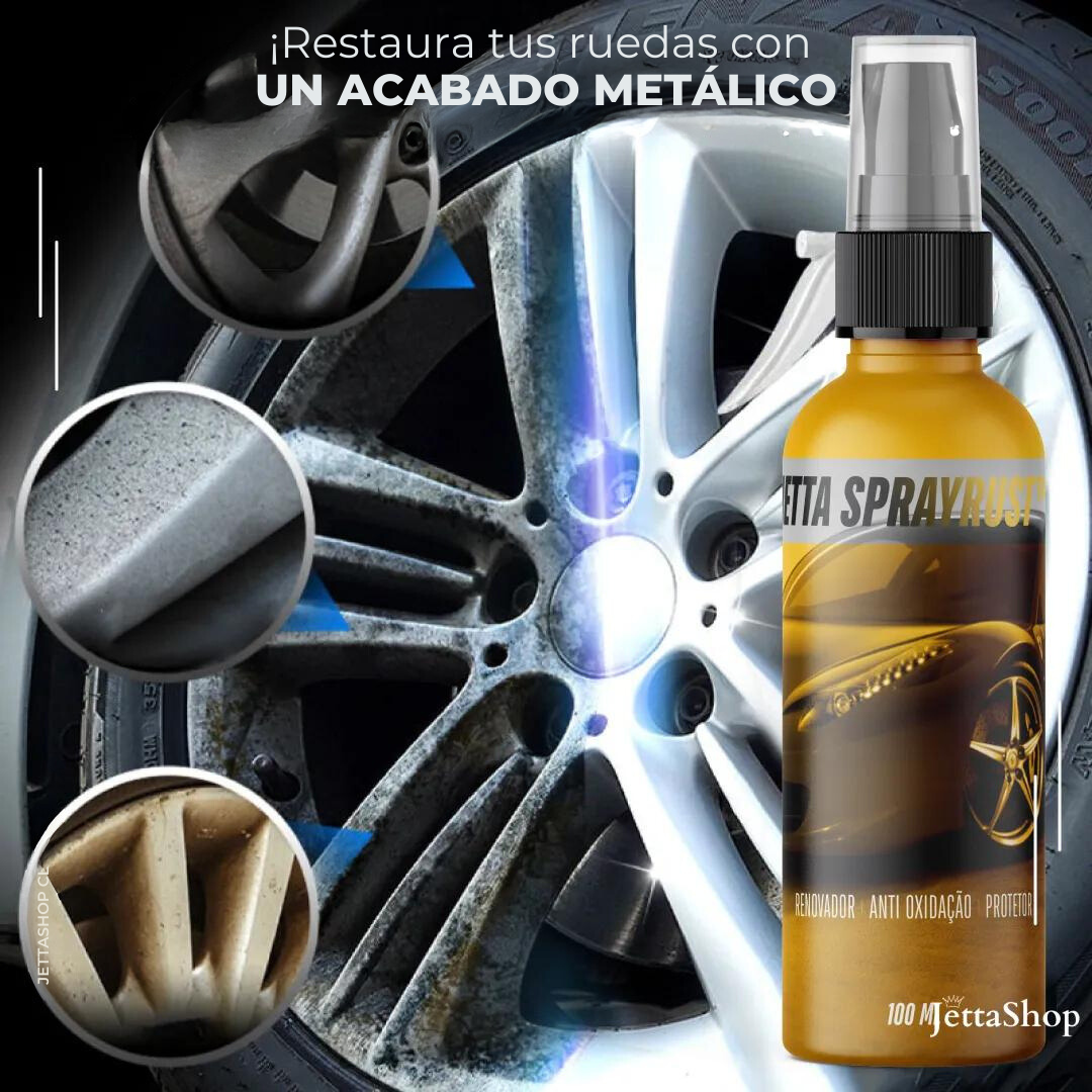 Jetta SprayRust™ - Removedor de Óxido en Aerosol para Automóviles (OFERTA LIMITADA HASTA HOY 23:59)