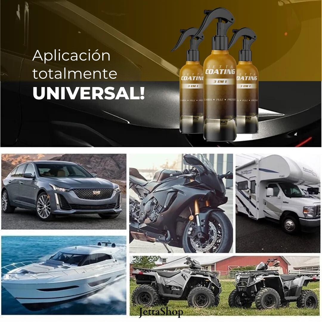 Spray de Renovación Cerámica e Impermeabilizante 3 en 1 - Jetta Coating™ [STOCK LIMITADO]