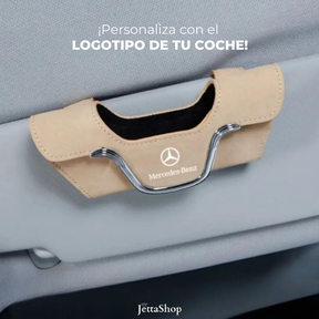 Porta Gafas Automotriz con Solapa Magnética - Jetta MagLux™ [¡OFERTA LIMITADA!]