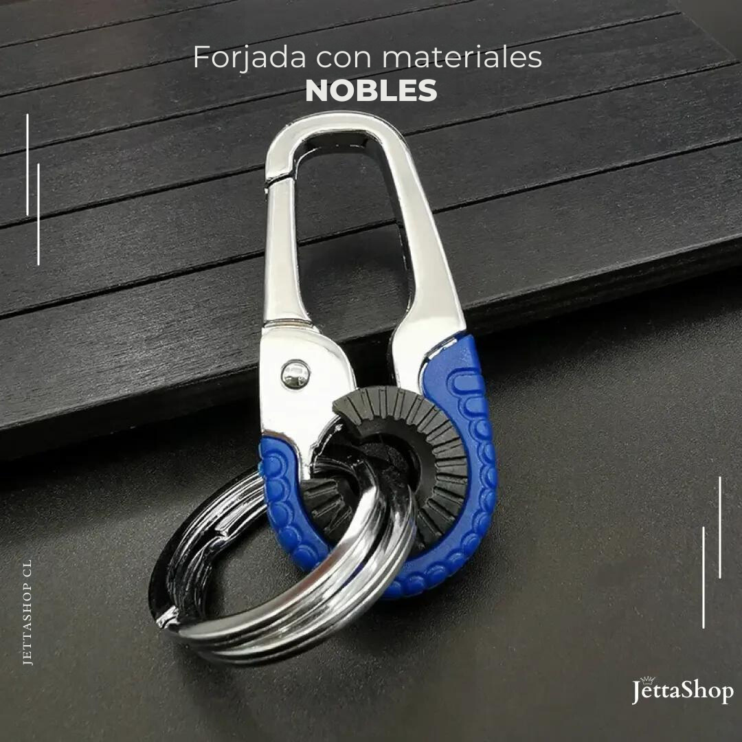 (PAGUE 1 LLEVE 2) - Llavero de Metal Forjado para Coches - Jetta MetalKey™