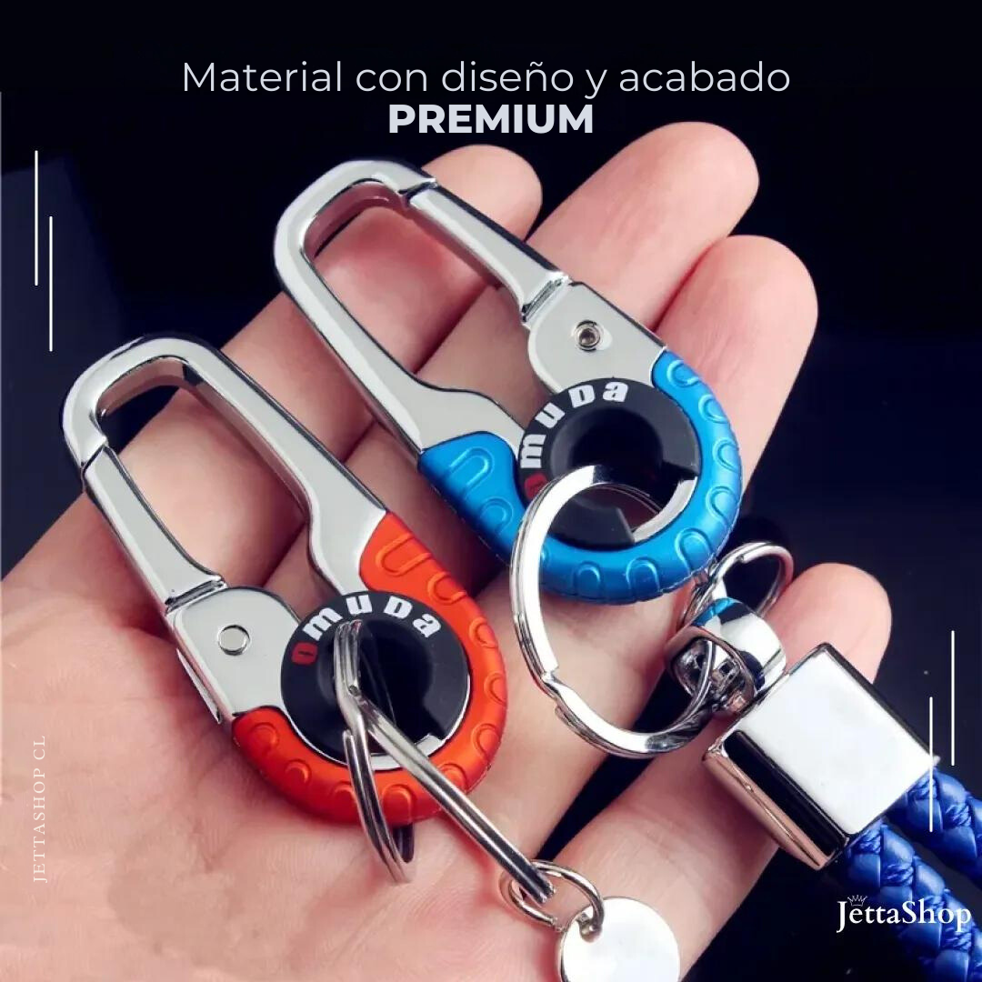 (PAGUE 1 LLEVE 2) - Llavero de Metal Forjado para Coches - Jetta MetalKey™