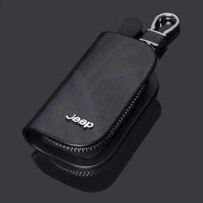 Funda de llave automotriz artesanal de cuero - JettaLux™