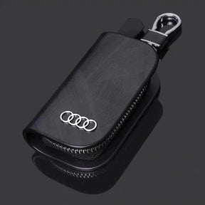 Funda de llave automotriz artesanal de cuero - JettaLux™