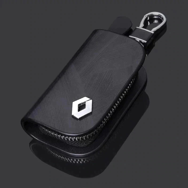 Funda de llave automotriz artesanal de cuero - JettaLux™