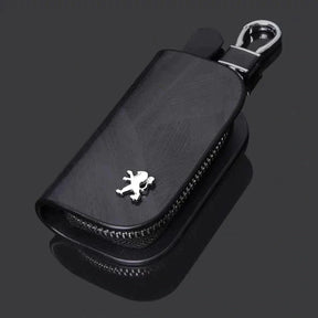 Funda de llave automotriz artesanal de cuero - JettaLux™