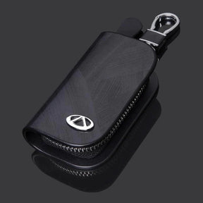 Funda de llave automotriz artesanal de cuero - JettaLux™