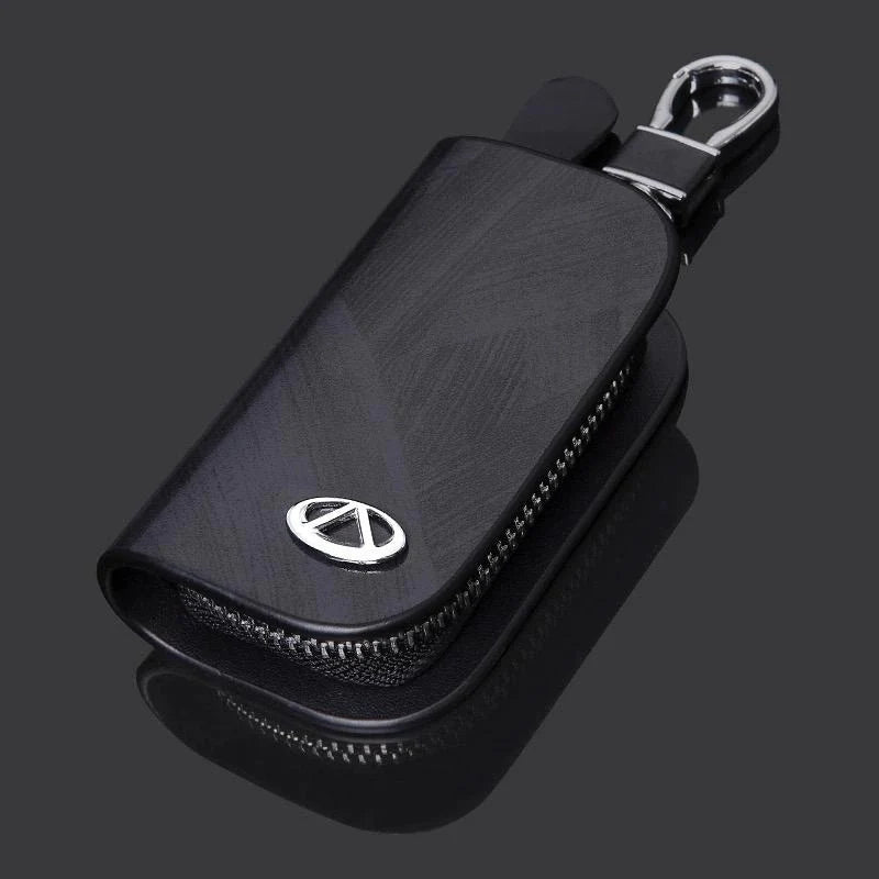 Funda de llave automotriz artesanal de cuero - JettaLux™